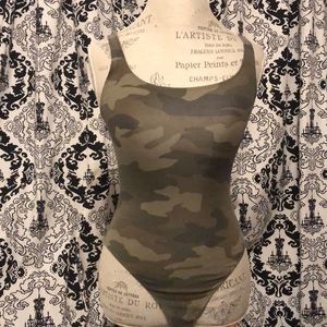 camo bodysuit